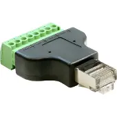 DeLOCK terminalblocksadapter, RJ45 hane, 8-pin