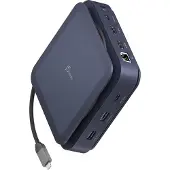 J5CREATE USB-C Dual 4K HDMI Dock - Sininen
