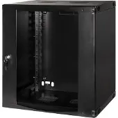 Logilink W12F64B, Seinään asennettava laitekehikko, 50 kg, 20 kg, Musta