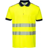Portwest T180 keltainen/sininen Hi-Vis pikeepaita