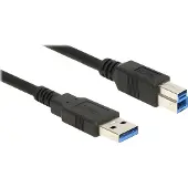 DeLOCK – USB 5 Gbps Cable Type-A male to Type-B male 2 m black (85068)
