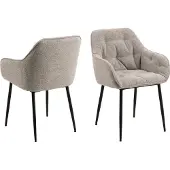 Actona Ruokapöydän tuoli Brooke, beige