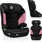 Lionelo Lars I-Size pink baby car seat 100-150 cm 15-36 kg (LO-LARS I-SIZE PINK BABY)