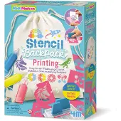 4M KidzMaker DIY-setti Stensiilipainatus Jumppapussi