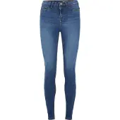 Noisy May Nmcallie Hw Skinny Blue Jeans Noos - Blue - 26 x 32
