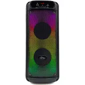 Media-Tech FLAMEBOX UP Speaker - Bluetooth 5.0 speaker with FM radio and MP3 player, 600W PMPO, FLAME illumination