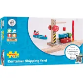 Big Jigs Wooden Rails - Container Shipyard