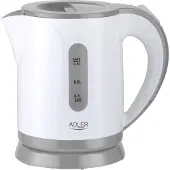 Adler Electric kettle 0,8l AD 1371g white-gray