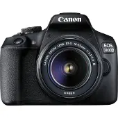 Canon EOS 2000D digitaalinen refleksikamera 24,1 MP APS-C 1080p - 30 fps 3x optinen zoom EF-S 18-55mm IS STM…
