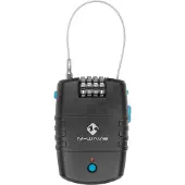 M-Wave Lock'n'Roll Alarm Pyörälukko koko 1,6 x 730 mm väri harmaa