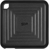 Silicon Power PC60, 512 GB, USB Type-C, 3.2 Gen 2 (3.1 Gen 2), 540 MB/s, Salasanasuojaus, Musta (SP512GBPSDPC60CK)
