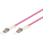 Goobay Valokuitukaapeli, monimuoto (OM4), violetti