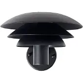 Dyberg-Larsen Dl 20 Væglampe Sort Udendørs - Black - Ø 20 CM