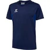 Hummel Hmlauthentic Pl Jersey S/S Kids - Navy - 128