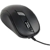 Gembird MUS-6B-01, Molempikätinen, Optinen, USB A-tyyppi, 1600 DPI, Musta