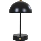 Ebuy24 Pöytävalaisin - Holt LED - Musta/Messinki