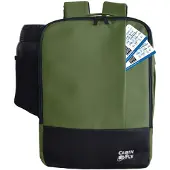 CabinFly Bellanca 40x30x15 cm, vihreä, Finnairin reppu