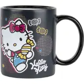 Konix Hello Kitty lämpöön reagoiva muki (karkit)