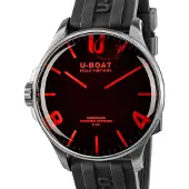 U-BOAT Darkmoon 44mm Red Glass 8465/B