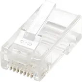 Intellinet 790055 liitinjohto RJ-45 Läpinäkyvä (790055)