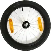 Burley 16" renkaat heijastimilla