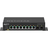 Netgear GSM4210PX-100EUS - Hallittava L2/L3 PoE+ -kytkin, Musta