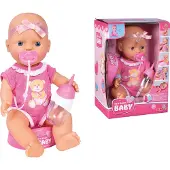 New Born Baby Doll with Accessories 4pcs.