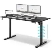 Sense7 Nojo Desk Black 140 cmx70 cm Black