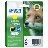 Epson t1284 3.5ml m size yellow blister ink cartridge for stylus s22 sx130/230/235/430/435/438/440/445 stylus office bx305