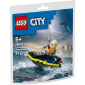 LEGO 30693 City Policy Police Jet Ski with Minifigure 59-piece set
