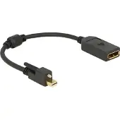 DeLOCK DisplayPort Mini - DisplayPort AV Adapter Black (62638)