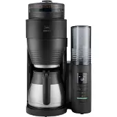 Melitta AromaFresh Therm Pro X kahvinkeitin myllyllä – musta