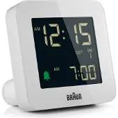 Braun BC 09 W-DCF radio-ohjattu herätyskello - Valkoinen