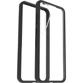 Otterbox React suojakuori, Samsung Galaxy S25+, mustat reunat / läpinäkyvä