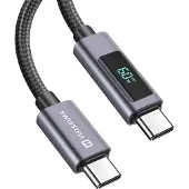 Swissten LCD USB-C 1,5 m kaapeli