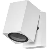 Osram Ulkoseinävalaisin ENDURA CLASSIC CUBE, himmennettävä, Valkoinen/opaali, Alumiini, Moderni