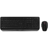 Cherry Gentix Desktop -langaton ergonominen näppäimistö ja hiiri, musta