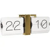 Karlsson Flip Clock No Case - Gold - 36X8.5X14CM