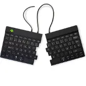 R-Go Tools Split Keyboard, (BE), black