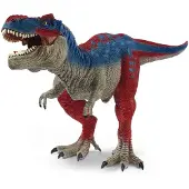 Schleich Blå Tyrannosaurus rex-figur, 72155 Dinosaurier, storlek 28 cm, från 3 år