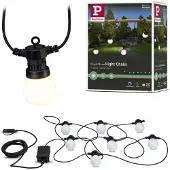 Paulmann Plug & Shine LED-keijuvalot Globe 7x0.2W 94165, himmennettävä, Musta, Synteettinen materiaali, Moderni