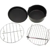 Tefal - Easy Fry Airfryer tarvikkeet XXL Musta