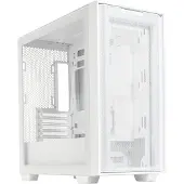 Asus A21 -micro-ATX-kotelo ikkunalla, valkoinen