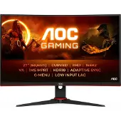 AOC C27G2E/BK 27" Full HD, VA -kaareva pelinäyttö