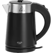 Adler AD 1372b -vedenkeitin, 0,6 l, 800 W, musta