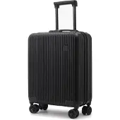CabinFly Cruisair 55x40x20cm matkalaukku, Ryanair sopiva käsimatkatavara, musta