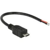 DeLOCK 82697 Usb Cable Usb Cables (micro-usb B. Straight. Straight. Musta