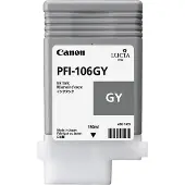 Canon PFI-106 GY - Mustepatruuna - 130 ml - Harmaa - Alkuperäinen - Mustesäiliö - Mallille imagePROGRAF