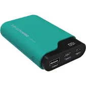 RealPower PB-7500C, 7500 mAh, Musta, Vihreä (243966)