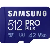 Samsung PRO Plus microSDXC 512GB &amp; USB Card Reader - Muistikortti